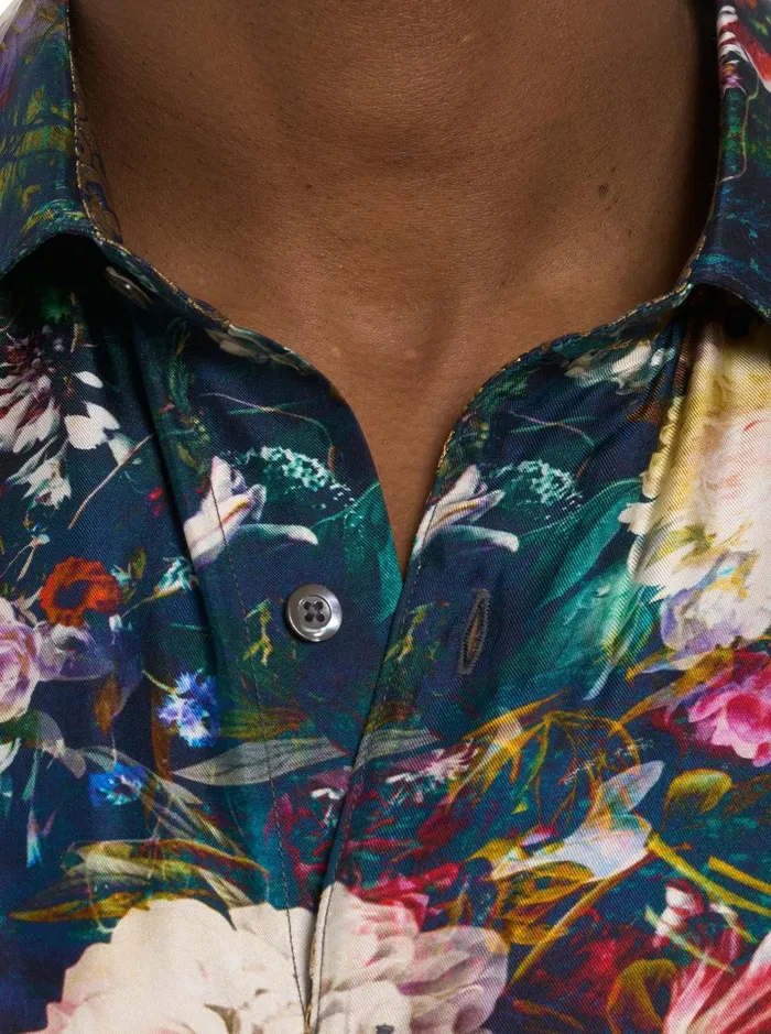 Men Long Sleeve Button Down Shirts Robert Graham LIMITED EDITION MYSTICAL REALM LONG SLEEVE BUTTON DOWN SHIRT Multi