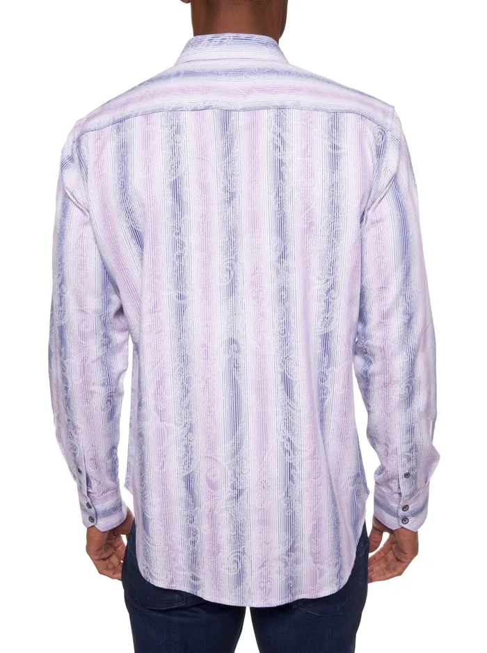 Men Long Sleeve Button Down Shirts Robert Graham MILKY WAY LONG SLEEVE BUTTON DOWN SHIRT Multi