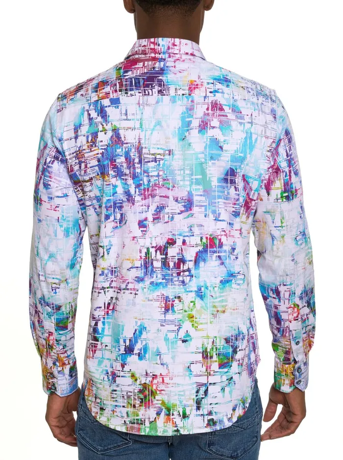 Men Long Sleeve Button Down Shirts Robert Graham TRIBECA LONG SLEEVE BUTTON DOWN SHIRT Multi