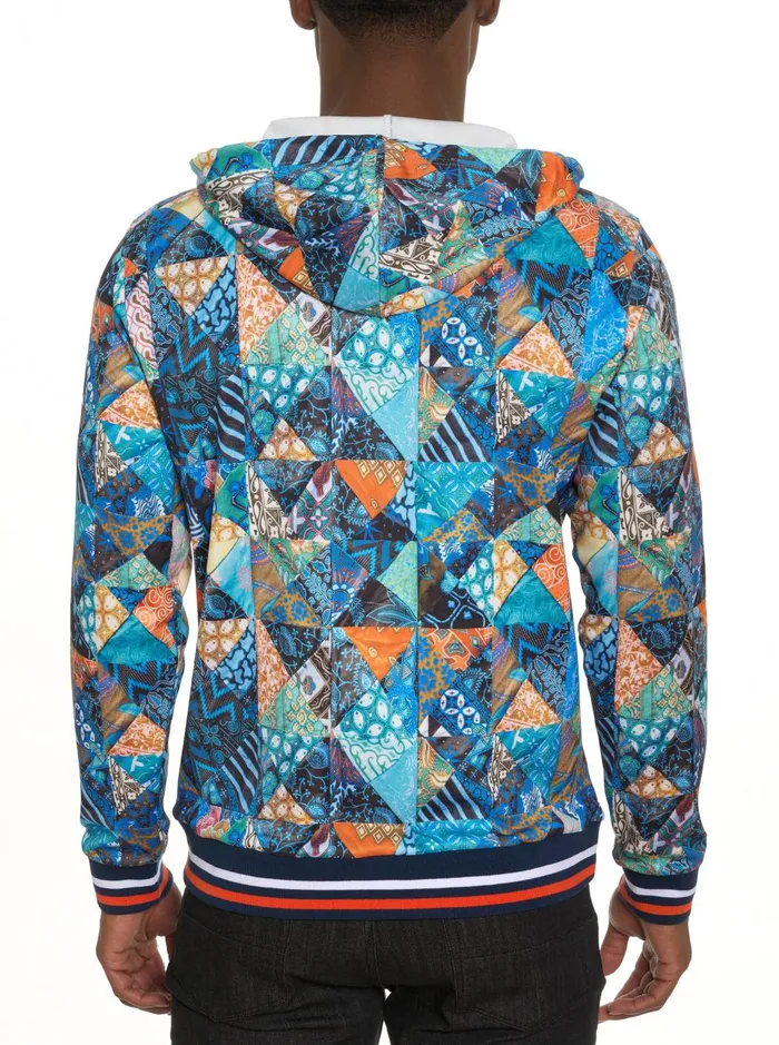 Men Long Sleeve Knits Robert Graham BROKEN TILES LONG SLEEVE KNIT Multi