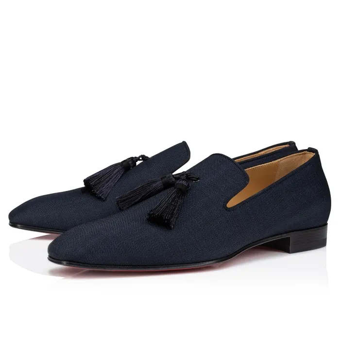 Men Officialito Loafers 8211 Smart Fabric 8211 Marine Christian Louboutin Loafers and Moccasins Men Officialito Loafers 8211 Smart Fabric 8211 Marine Christian Louboutin Loafers and Moccasins