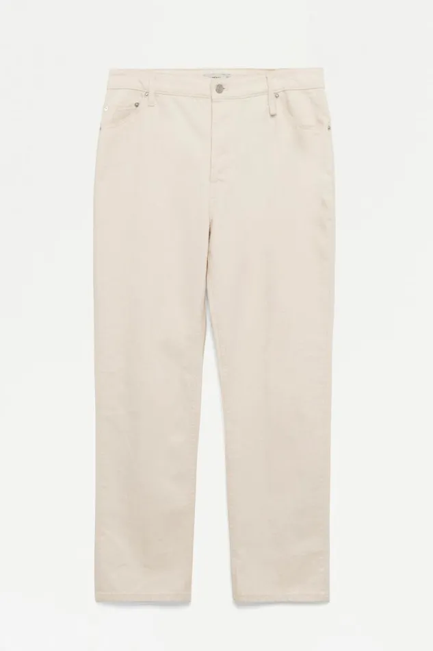 Men Pants and Bottoms Jonathan Simkhai Judson Jeans Ecru Cream Straight Leg Jeans Men Pants and Bottoms Jonathan Simkhai Judson Jeans Ecru Cream Straight Leg Jeans
