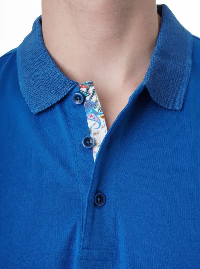 Men Polos and TShirts Robert Graham ARCHIE POLO Black