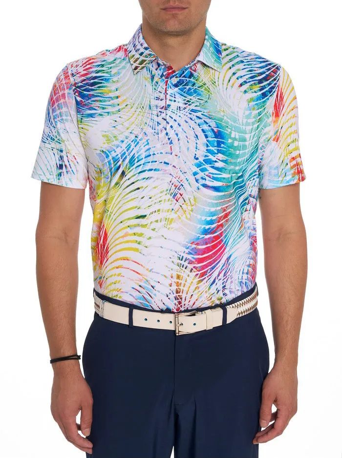Men Polos and TShirts Robert Graham COLOR ME WILD PERFORMANCE POLO Multi