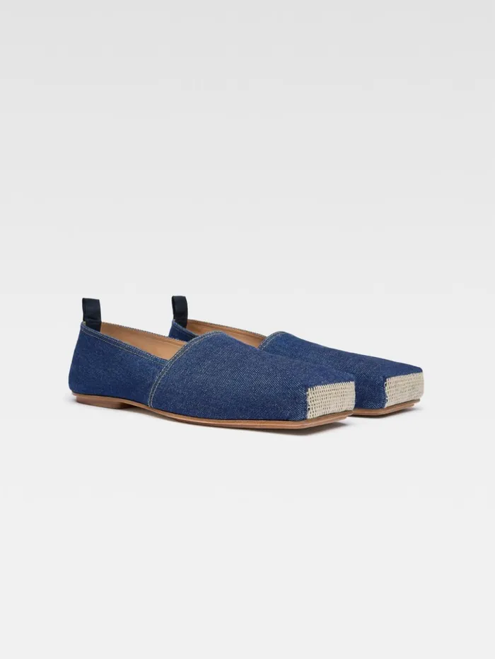 Men Shoes JACQUEMUS The Carr Espadrilles Dark Navy Men Shoes JACQUEMUS The Carr Espadrilles Dark Navy