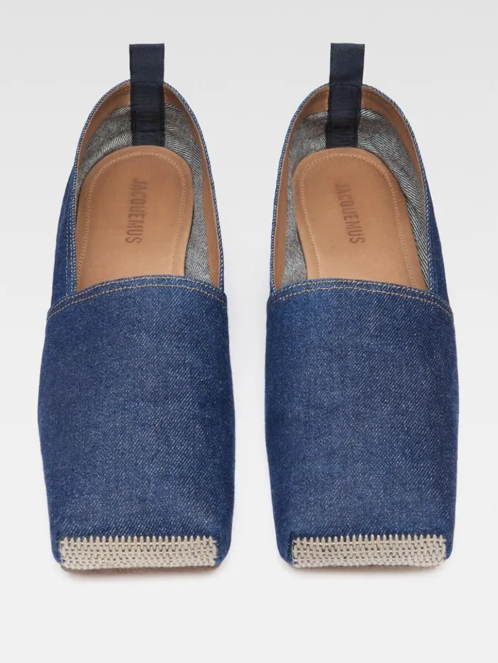 Men Shoes JACQUEMUS The Carr Espadrilles Dark Navy Men Shoes JACQUEMUS The Carr Espadrilles Dark Navy