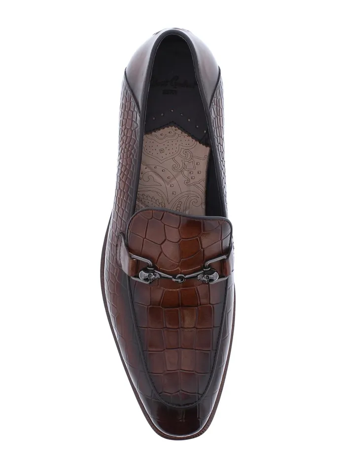 Men Shoes Robert Graham AMICO LOAFER Cognac