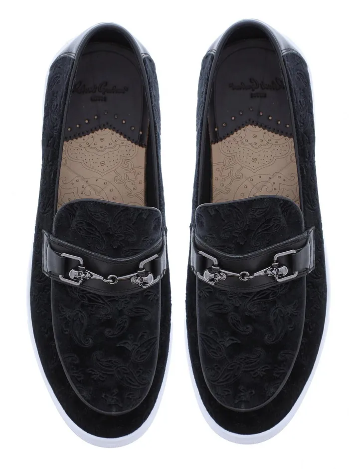 Men Shoes Robert Graham THROWER LOAFER Black