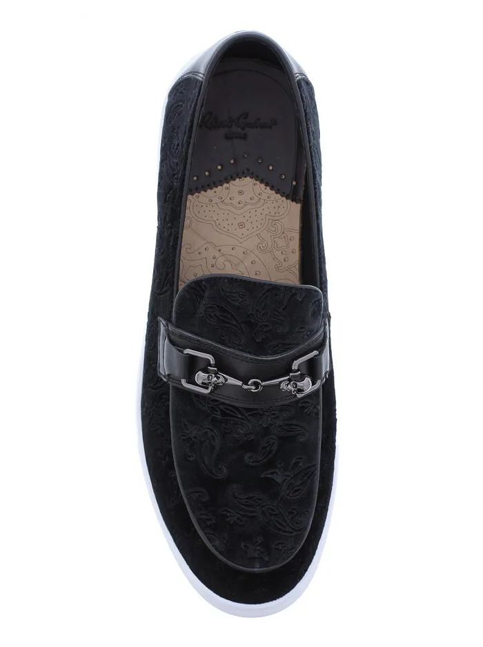 Men Shoes Robert Graham THROWER LOAFER Black