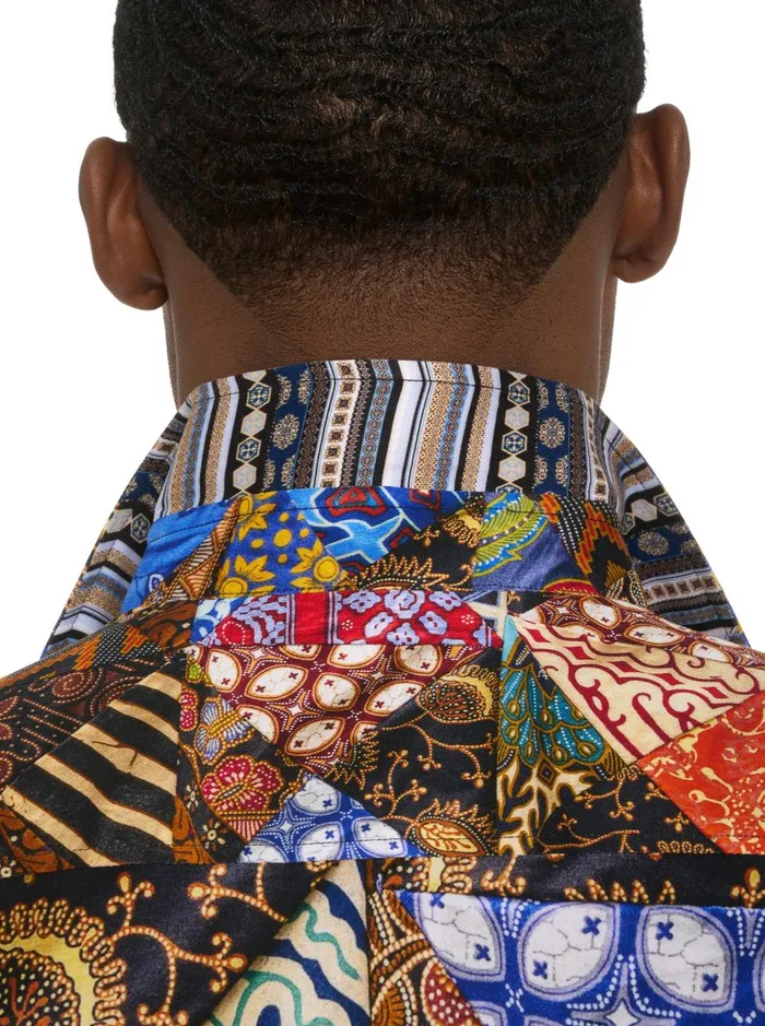 Men Short Sleeve Button Down Shirts Robert Graham OLIAN SHORT SLEEVE BUTTON DOWN SHIRT Multi