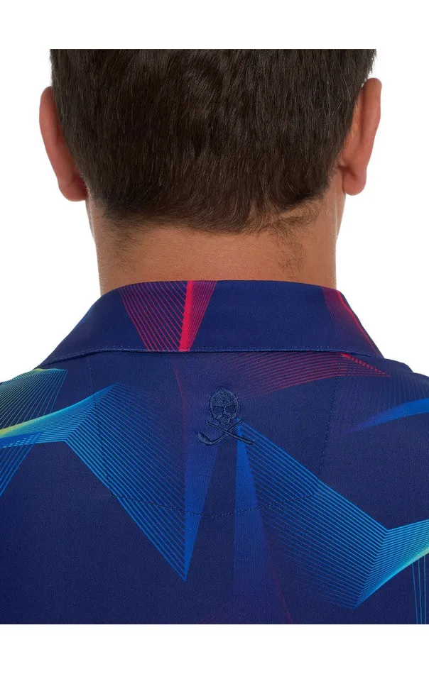 Men Short Sleeve Knits Robert Graham GEO STAR PERFORMANCE POLO Multi