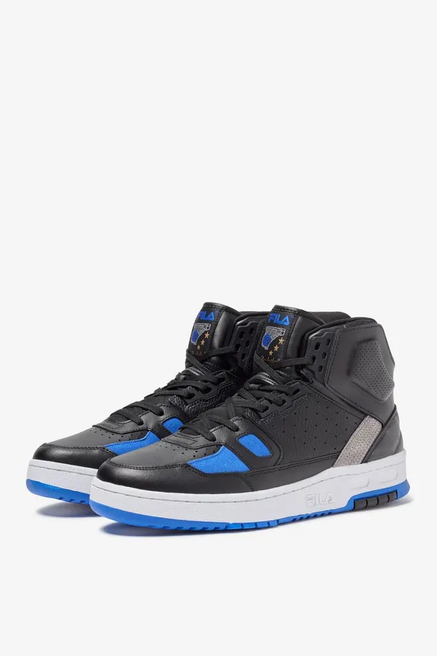 Men Sneakers Fila Rissmo High 018 Blackwhiteprince Blue Men Sneakers Fila Rissmo High 018 Blackwhiteprince Blue