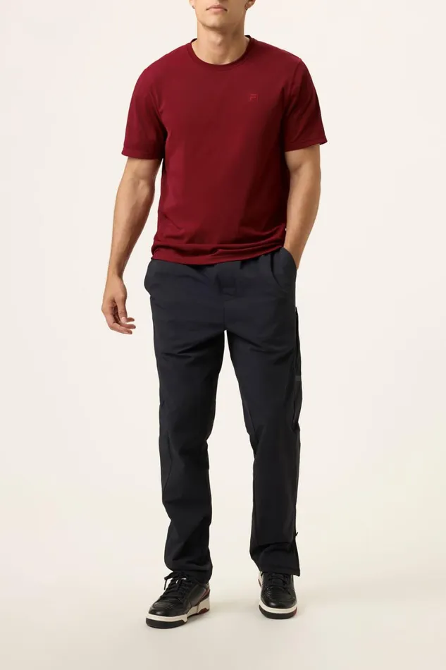 Men Tops and TShirts Fila Everyday Ace Tee 600 Syrah