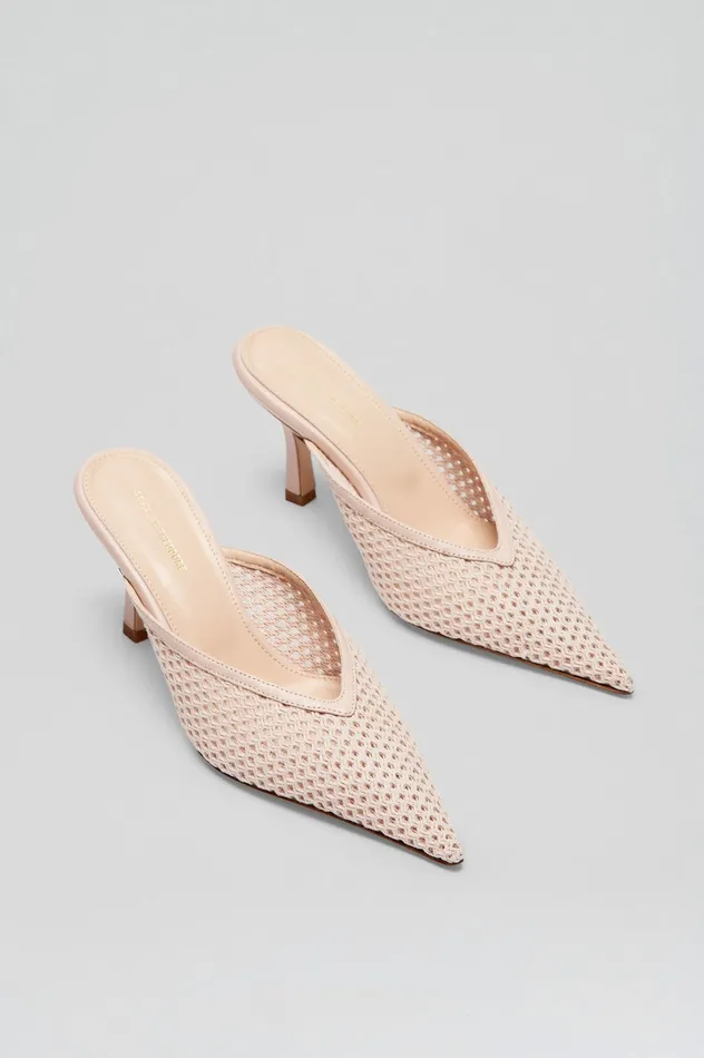 MESH MULE 75 TRENCH Women Shoes Scanlan Theodore MESH MULE 75 TRENCH Women Shoes Scanlan Theodore