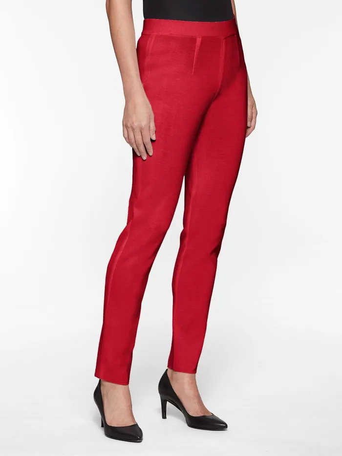 Misook Slim Leg Knit Pant Women Pants and Shorts Misook Slim Leg Knit Pant Women Pants and Shorts