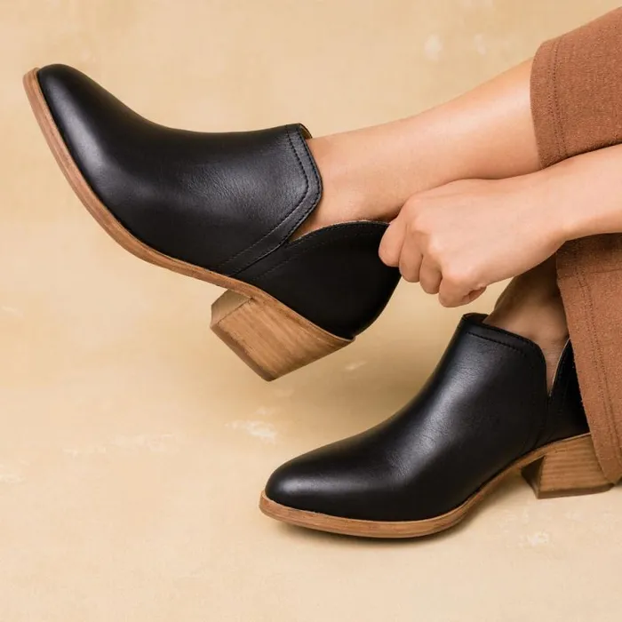 Nisolo Boots Women Mia Everyday Ankle Bootie Black Nisolo Boots Women Mia Everyday Ankle Bootie Black