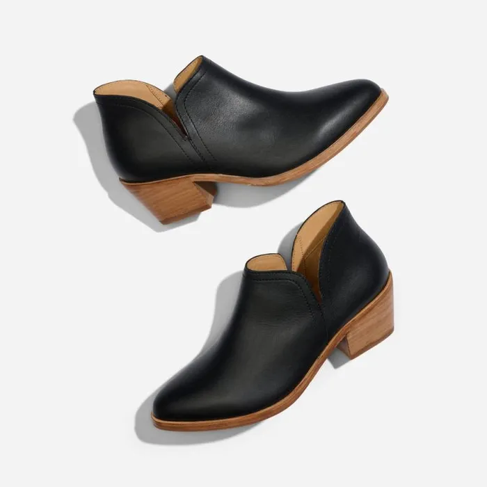 Nisolo Boots Women Mia Everyday Ankle Bootie Black Nisolo Boots Women Mia Everyday Ankle Bootie Black