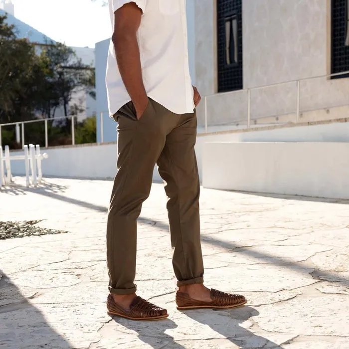 Nisolo Sandals and Slip Ons Men Huarache Sandal Brown Nisolo Sandals and Slip Ons Men Huarache Sandal Brown