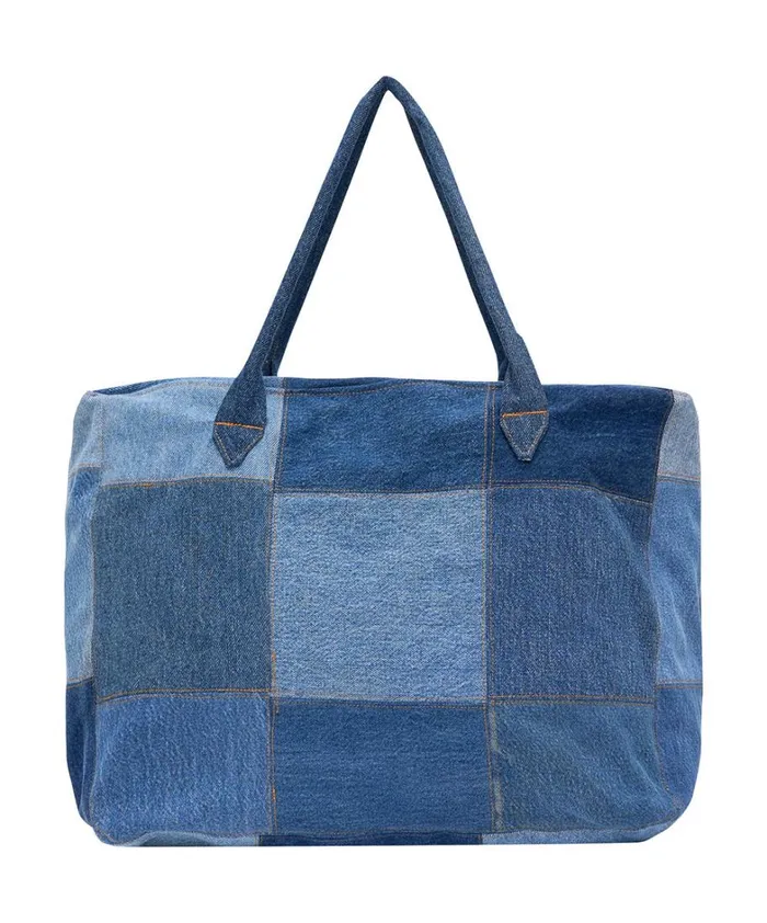 One Teaspoon Bags VINTAGE REWORKED PATCHWORK DENIM BAG 8211 Women One Teaspoon Bags VINTAGE REWORKED PATCHWORK DENIM BAG 8211 Women