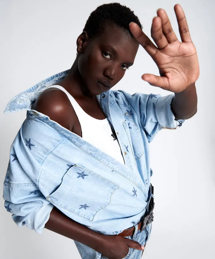 One Teaspoon Denim Tops STARRED DARIA DENIM SHIRT 8211 Women