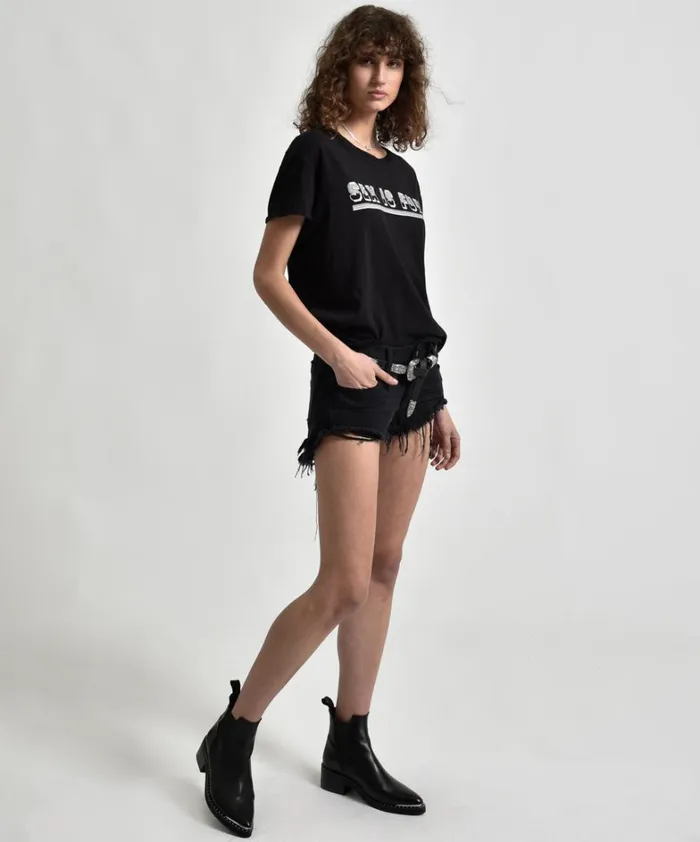 One Teaspoon Graphic Tees SEX IS FUN TEE BLACK 8211 Women One Teaspoon Graphic Tees SEX IS FUN TEE BLACK 8211 Women