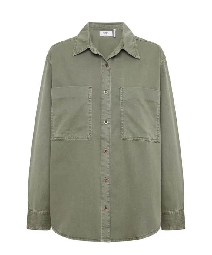 One Teaspoon Shirts SUPER KHAKI SOHO SHIRT 8211 Women One Teaspoon Shirts SUPER KHAKI SOHO SHIRT 8211 Women