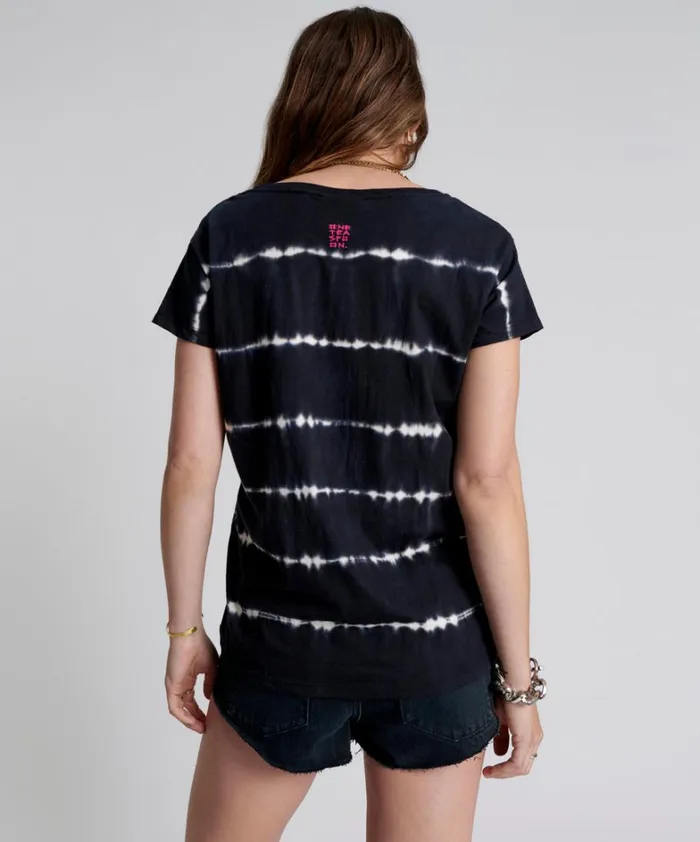 One Teaspoon Tees and Tanks ECLIPSE HAND DYED ORGANIC SCOOP NECK TEE 8211 Women One Teaspoon Tees and Tanks ECLIPSE HAND DYED ORGANIC SCOOP NECK TEE 8211 Women