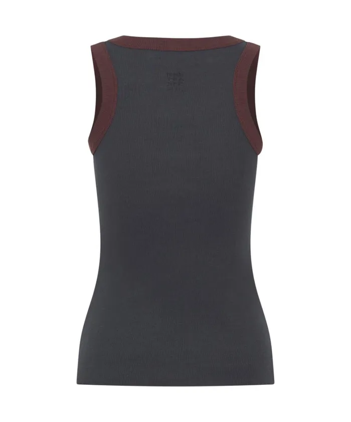 One Teaspoon Tops 2 TONE EQUIPMENT TANK 8211 Women One Teaspoon Tops 2 TONE EQUIPMENT TANK 8211 Women