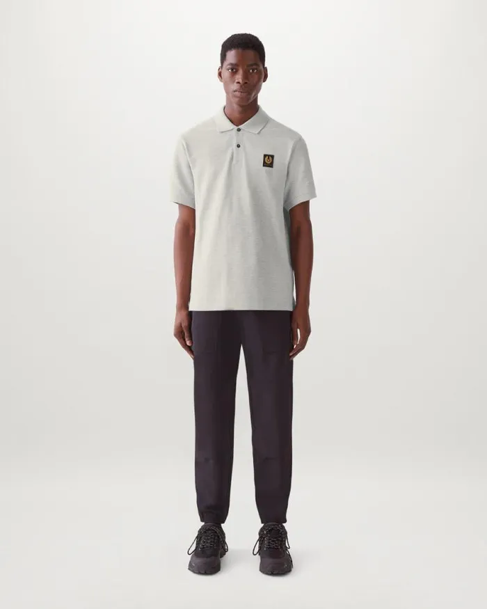 Polo Shirts Men Belstaff Belstaff Polo Old Silver Heather Polo Shirts Men Belstaff Belstaff Polo Old Silver Heather
