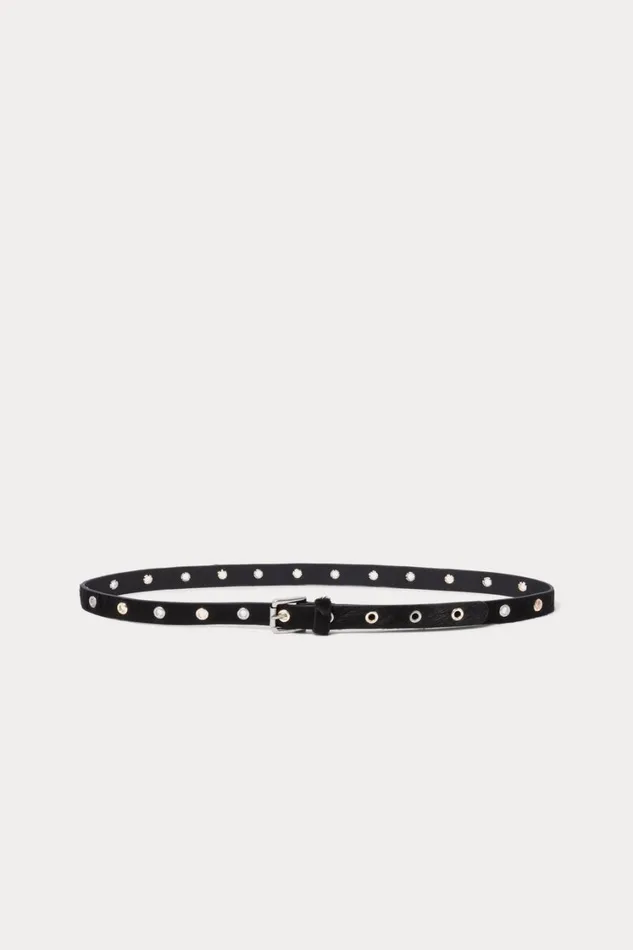 Rachel Comey Belts Women Eyelet Lyon Belt Black Rachel Comey Belts Women Eyelet Lyon Belt Black