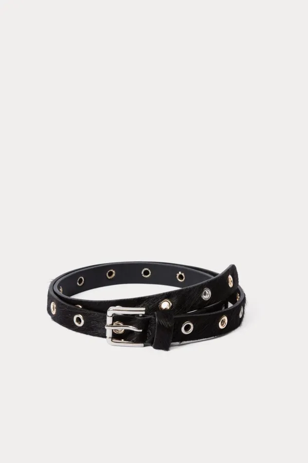 Rachel Comey Belts Women Eyelet Lyon Belt Black Rachel Comey Belts Women Eyelet Lyon Belt Black