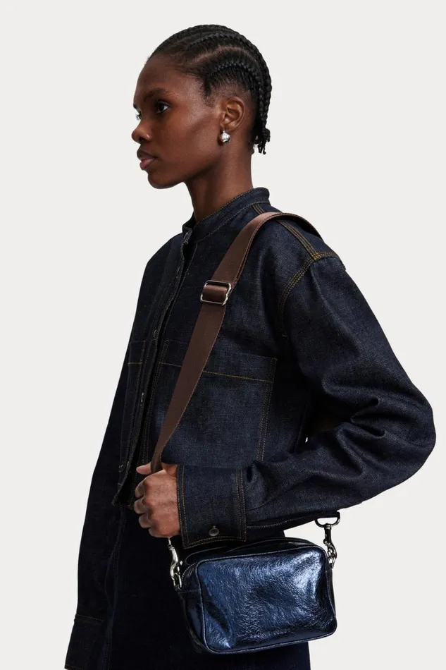 Rachel Comey Clutches Handbags Crossbody Women Cowell Crossbody Dark Indigo Rachel Comey Clutches Handbags Crossbody Women Cowell Crossbody Dark Indigo