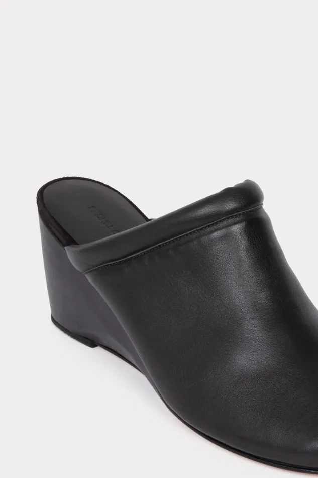 Rachel Comey Mules Wedges Women Low Bully Wedge Black Rachel Comey Mules Wedges Women Low Bully Wedge Black
