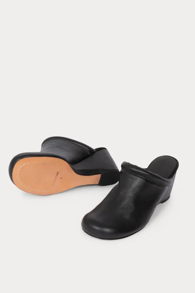 Rachel Comey Mules Wedges Women Low Bully Wedge Black Rachel Comey Mules Wedges Women Low Bully Wedge Black