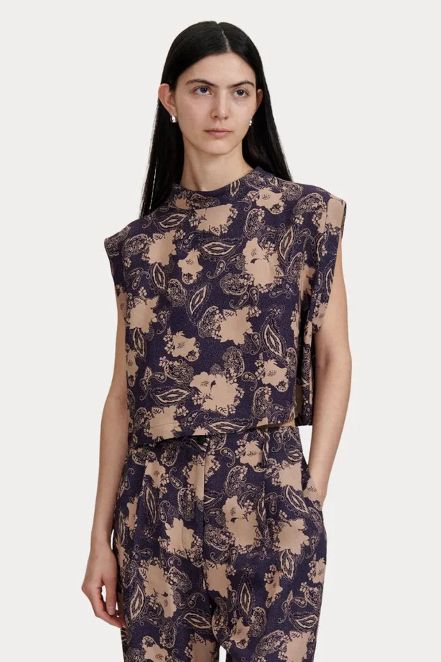 Rachel Comey Tops Women Bacchus Top Black Rachel Comey Tops Women Bacchus Top Black