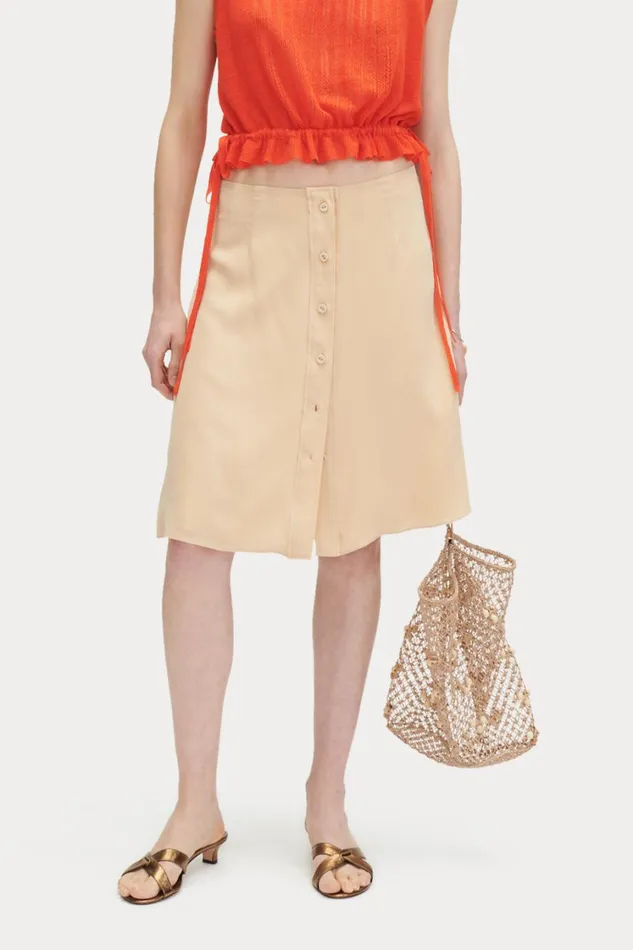 Rachel Comey Tops Women Tessa Top Light Peach Rachel Comey Tops Women Tessa Top Light Peach