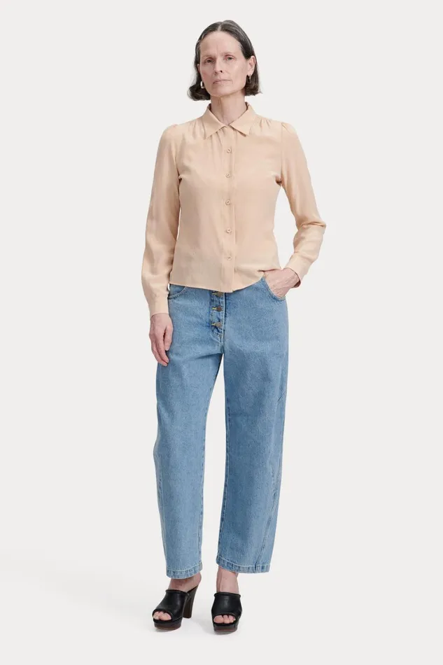 Rachel Comey Tops Women Tessa Top Light Peach Rachel Comey Tops Women Tessa Top Light Peach