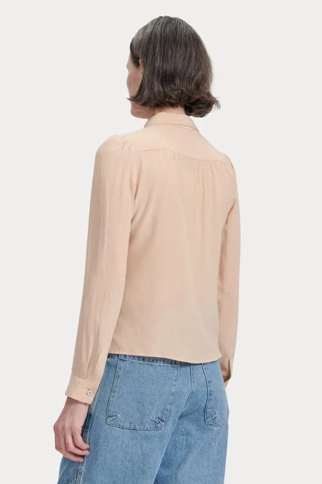 Rachel Comey Tops Women Tessa Top Light Peach Rachel Comey Tops Women Tessa Top Light Peach