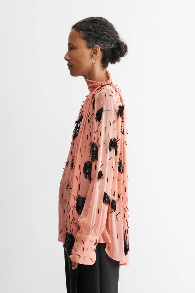 Rachel Comey Tops Women Tie Rite Top Coralblack