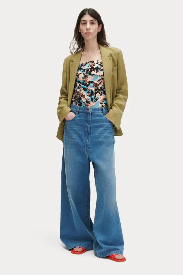 Rachel Comey Tops Women Tristan Top Blue Rachel Comey Tops Women Tristan Top Blue