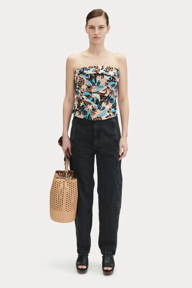 Rachel Comey Tops Women Tristan Top Blue Rachel Comey Tops Women Tristan Top Blue