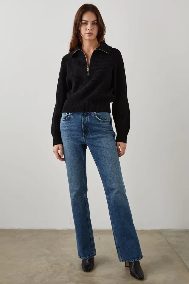Rails Sweaters Women ROUX SWEATER Black
