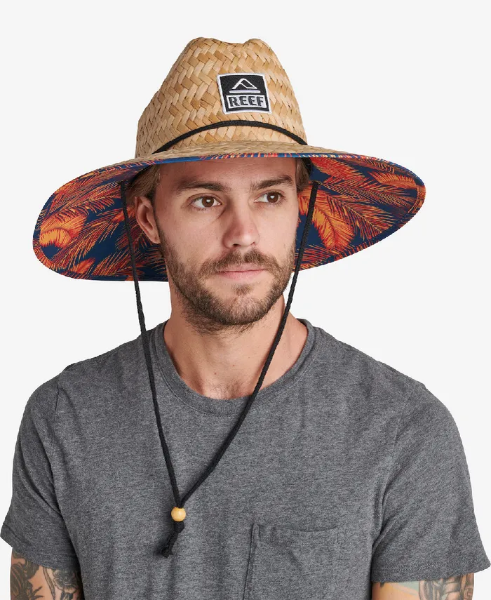 Reef Hats and Beanies Men Breakwater Lifeguard Hat Insignia Blue Reef Hats and Beanies Men Breakwater Lifeguard Hat Insignia Blue