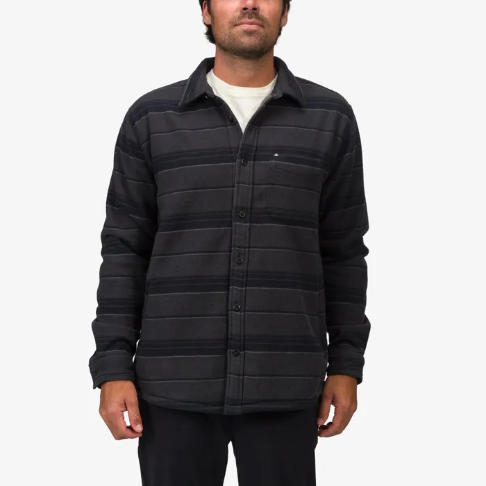 Reef Outerwear Men Bartlett Woven Jacket Caviar