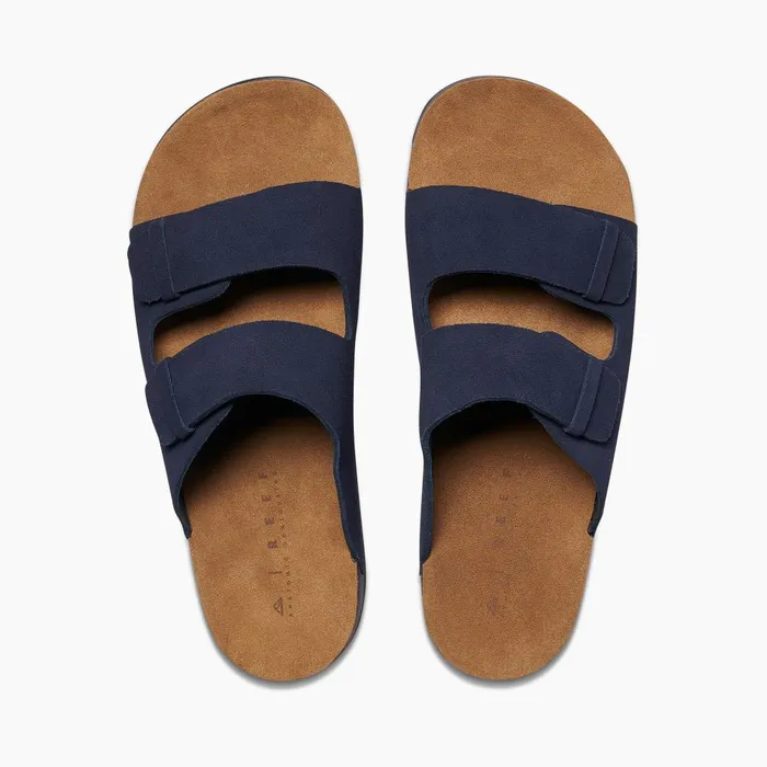 Reef Sandals Men Ojai Two Bar Navybrown Reef Sandals Men Ojai Two Bar Navybrown