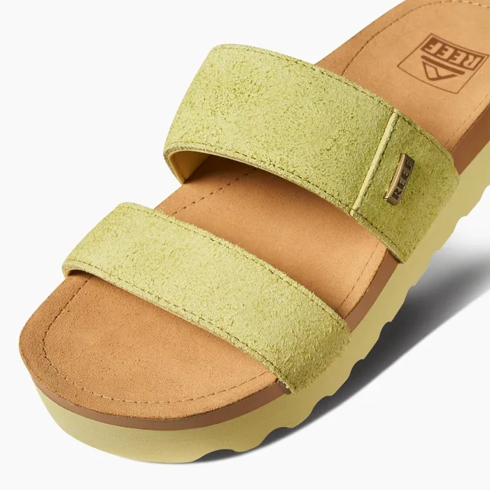 Reef Sandals Women Cushion Vista Hi Citron Suede Reef Sandals Women Cushion Vista Hi Citron Suede