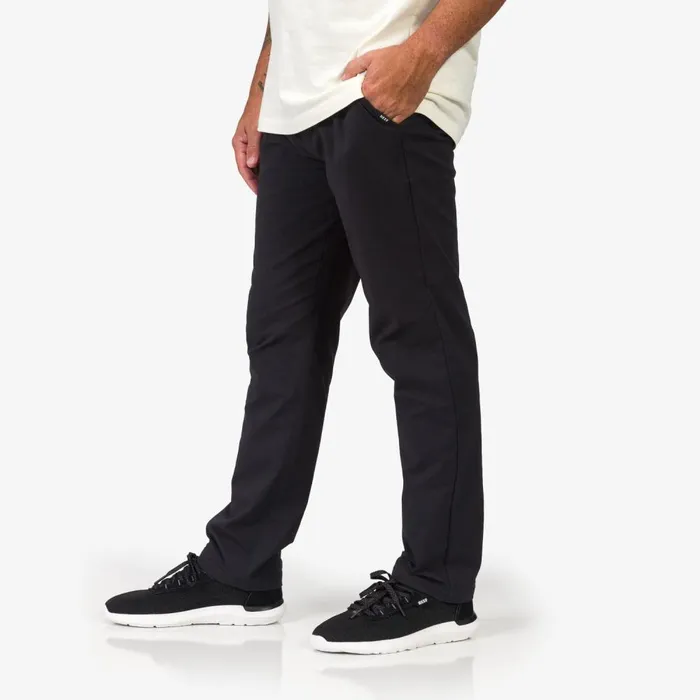 Reef Surf Shirts and UPF Apparel Men Carrick Upf 40 Stretch Pant Caviar Reef Surf Shirts and UPF Apparel Men Carrick Upf 40 Stretch Pant Caviar