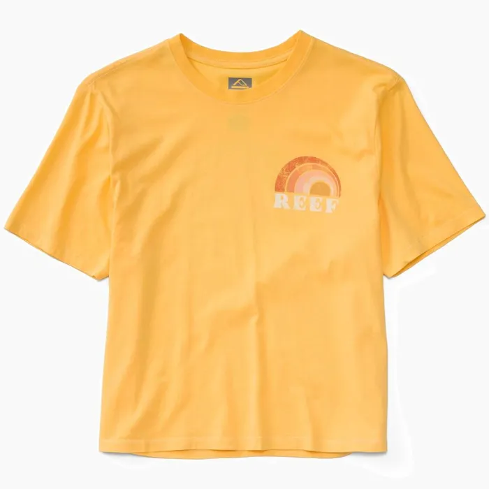 Reef TShirts Tanks and Dresses Women Becca 18034 Crop Tee Cornsilk Reef TShirts Tanks and Dresses Women Becca 18034 Crop Tee Cornsilk