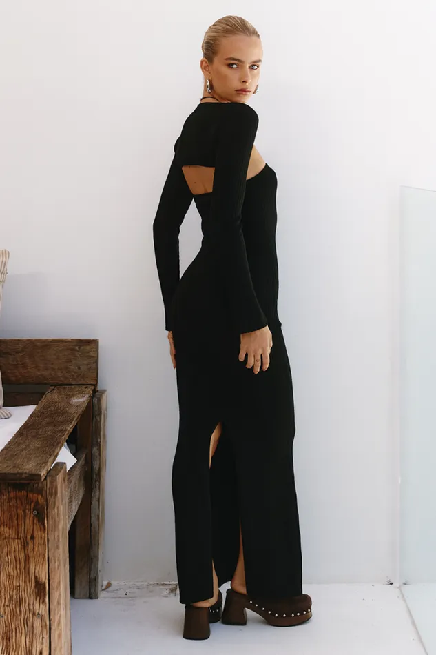 Runaway The Label Maxi Shop VITA MAXI DRESS 8211 BLACK