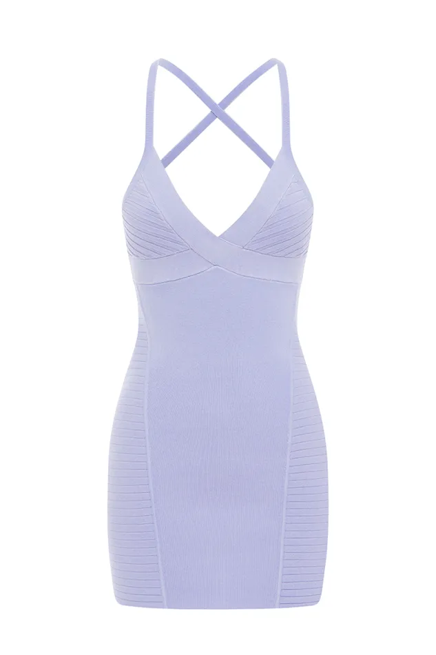 Runaway The Label Mini Shop THE LUREX MINI DRESS 8211 LILAC Runaway The Label Mini Shop THE LUREX MINI DRESS 8211 LILAC